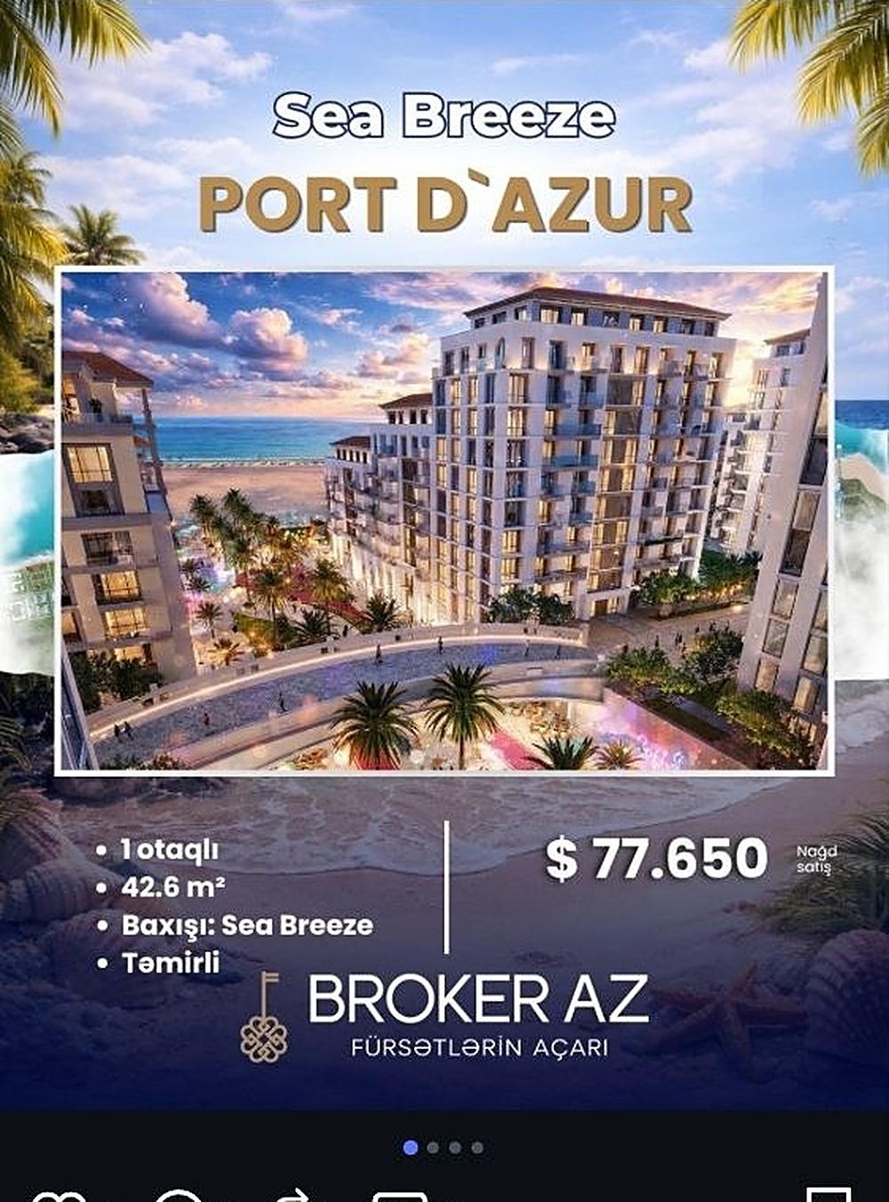 Port D'Azur — Dəniz Kənarı Studio