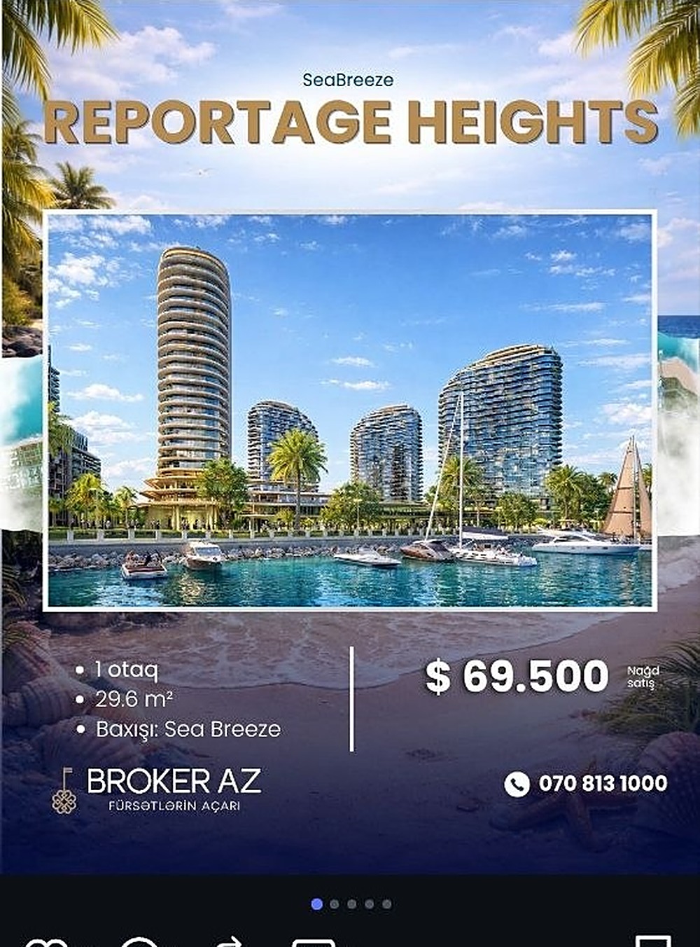 Reportage Heights — Giriş Səviyyəli Studio