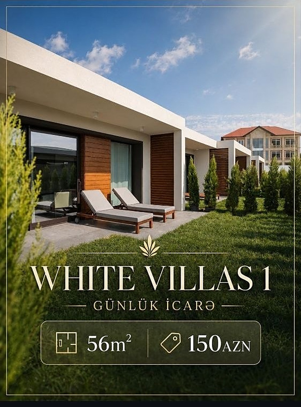 White Villas 1 — Günlük İcarə Villa